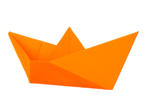 orange boat